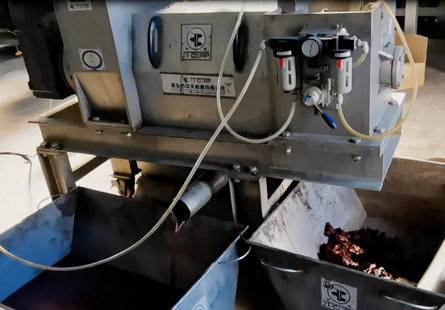 Fruit Pomace Dewatering